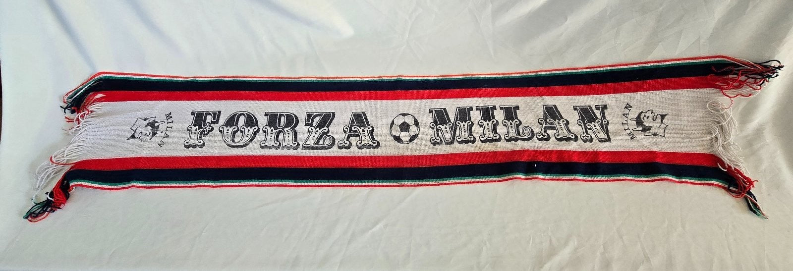 AC MILAN sciarpa scarf diavolo forza Milan (8)