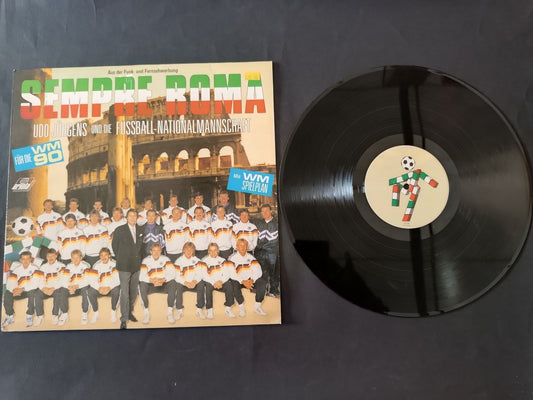 Disco SEMPRE ROMA Udo Jurgens und die Fussball-Nationalmannschaft WM f�r die 90