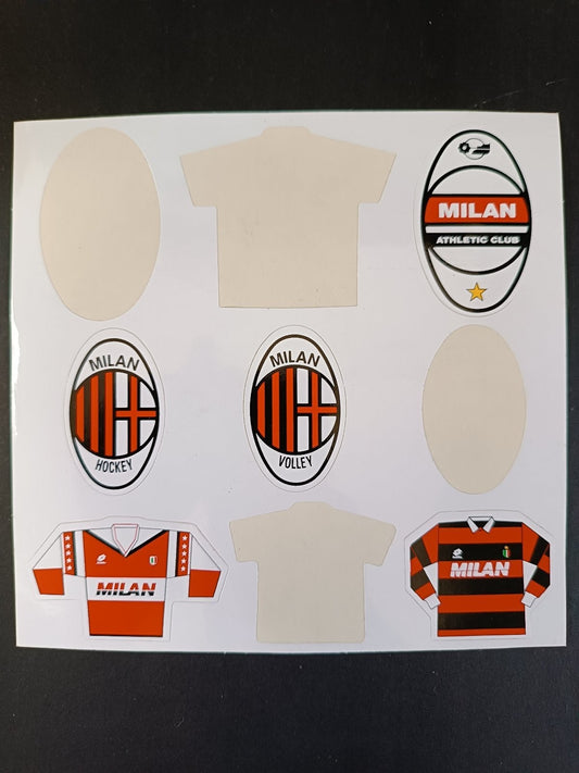 Adesivo MILAN - Composizione incompleta