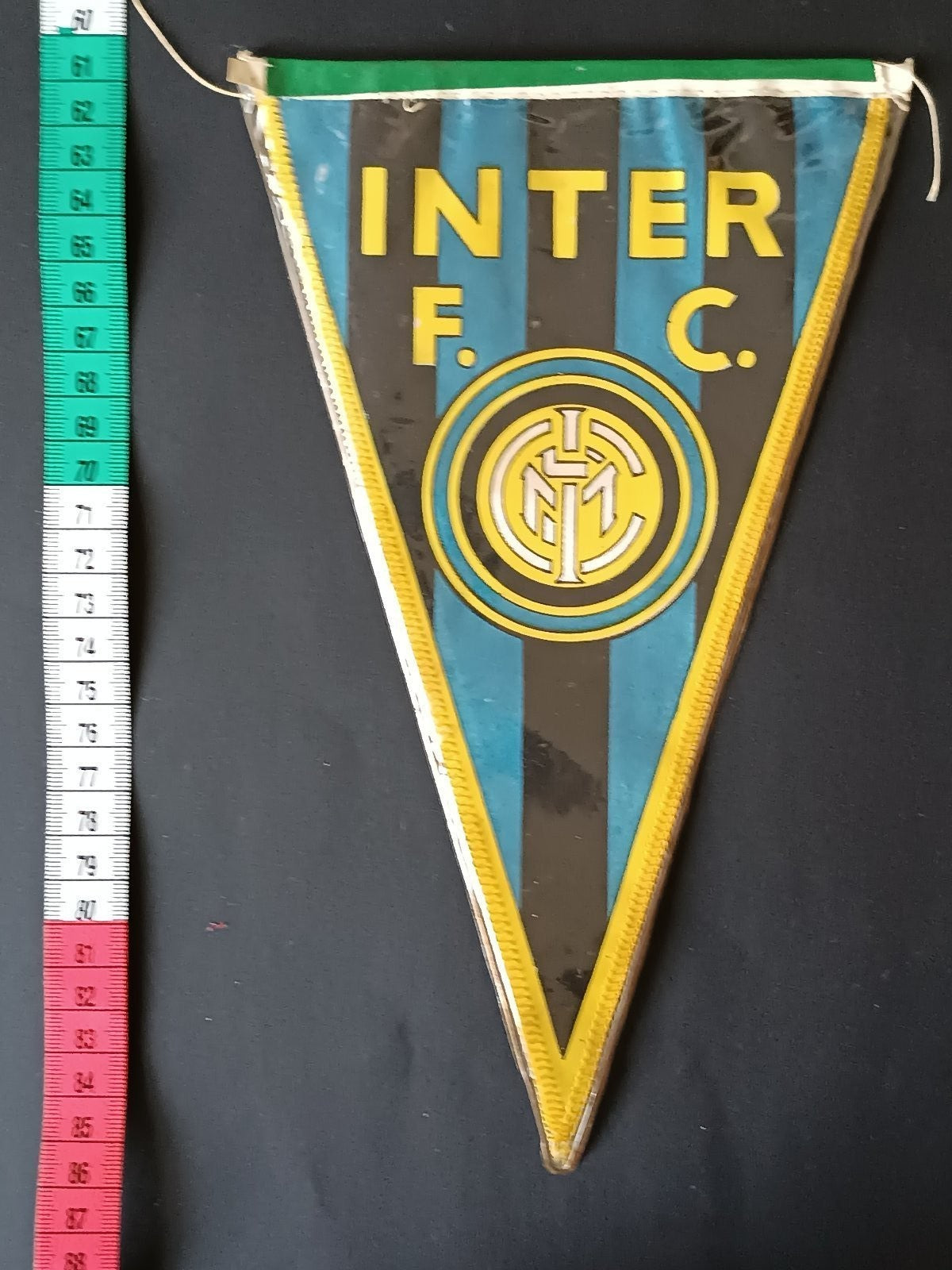 gagliardetto Pennant calcio Inter F.C.