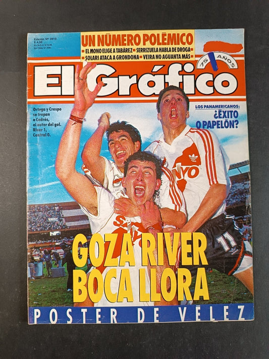Rivista EL GRAFICO numero 3910 anno 1994 - Crespo y Ortega (senza poster)