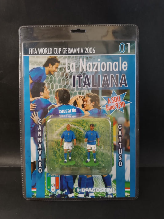 Action Figure Nazionale Italiana DeAGOSTINI Germania 2006-01 Gattuso, Cannavaro
