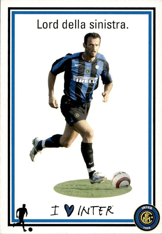 Cartolina calcio calciatore Inter Marco Andreolli con autografo stampato