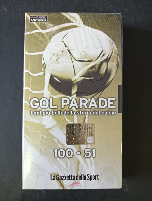 VHS GOL PARADE I GOL PIU' BELLI DELLA STORIA DEL CALCIO 100-51 Gazzetta Sport