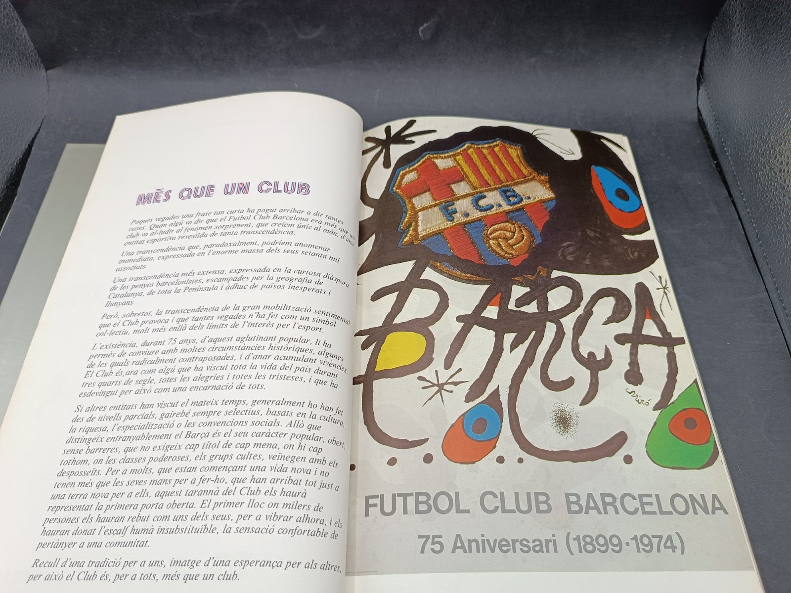 Libro Mes Que Un Club Barcellona 1975