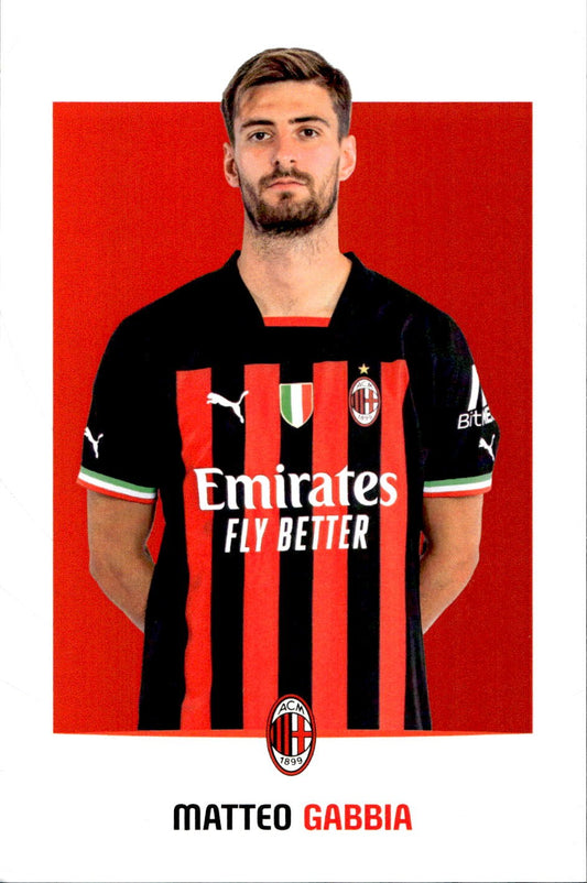 cartolina postcard Calcio Milan 2022/23 - Gabbia