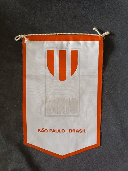 Gagliardetto Pennant SIRIO S�o Paulo Brasile Vintage