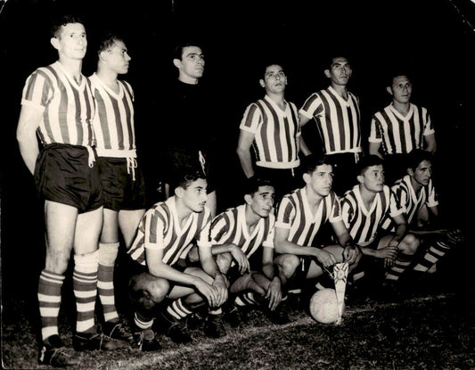 Foto fotografia d'agenzia calciatore squadra calcio Uruguay 1953 (13)