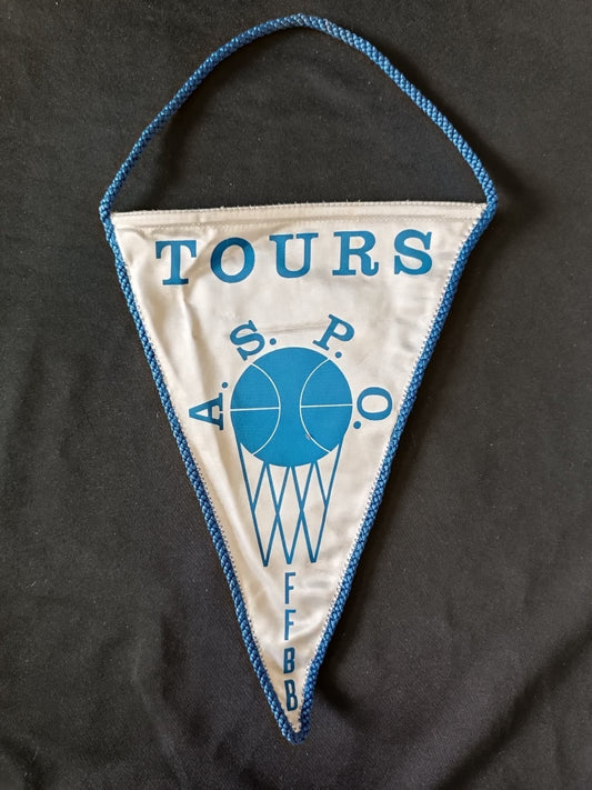 Gagliardetto Pennant FIBA Tours Basket Vintage