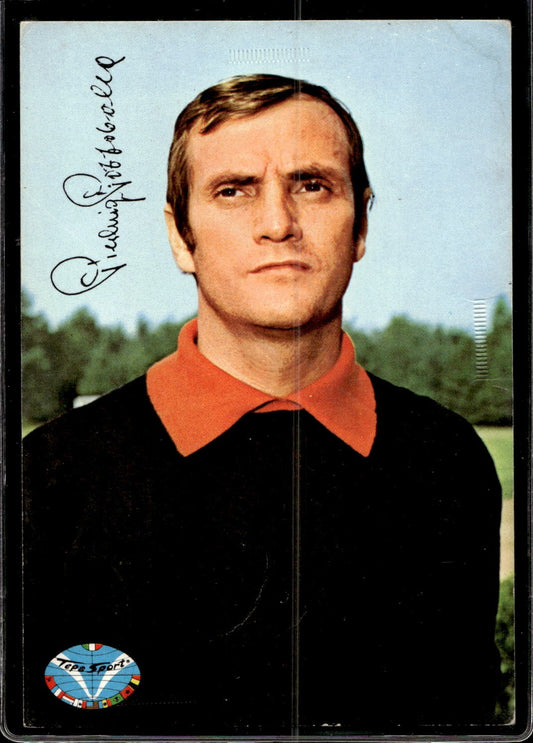 cartolina postcard Calcio Milan Pierluigi Pizzaballa 1971/72