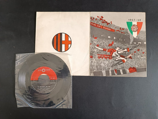 45 giri Milan 1967-68 Il grande Milan discophon intonso