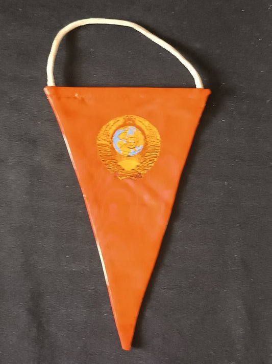 Gagliardetto Pennant URSS Unione Sovietica Emblema Vintage