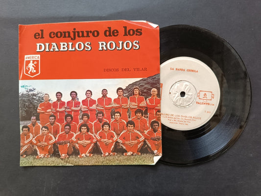 Vinile 45 giri EL CONJURO DE LOS DIABLOS ROJOS