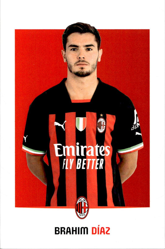 cartolina postcard Calcio Milan 2022/23 - Diaz