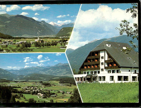 Cartolina Royal Hotel Hinterhuber Riscone Nils Liedholm autografo
