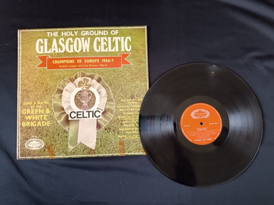 disco 33 giri holy ground glasgow celtic champions europe scottish league