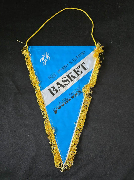 Gagliardetto Pennant  1955 Porto S. Elpidio Basket Publiesse originale