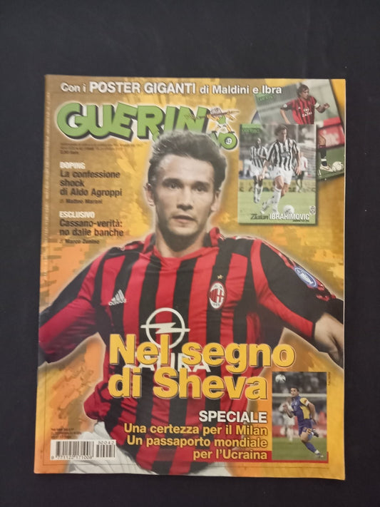 rivista GUERIN SPORTIVO anno 2005 numero 42 - Sheva (con poster)