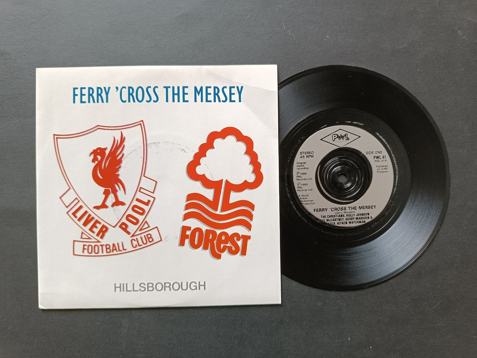 Vinile 45 giri FERRY 'CROSS THE MERSEY