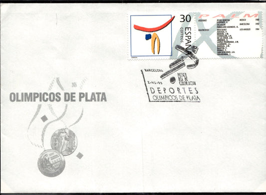 busta primo giorno Olimpico de Plata 1995