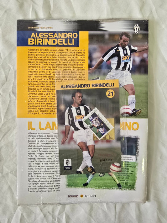 medaglia Juventus per sempre Tuttosport Bolaffi nr 21 Birindelli sigillata