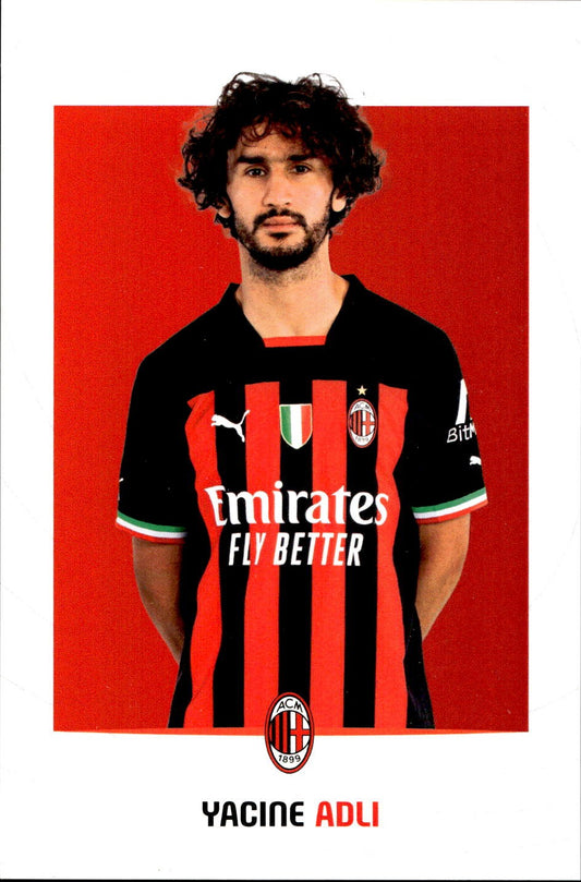 cartolina postcard Calcio Milan 2022/23 - Adli