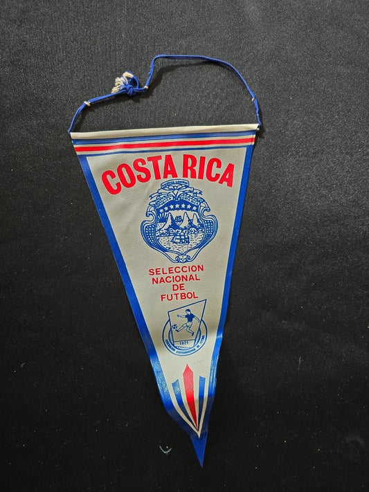 OLD Gagliardetto Pennant  bander�n selection national de futbol costa rica