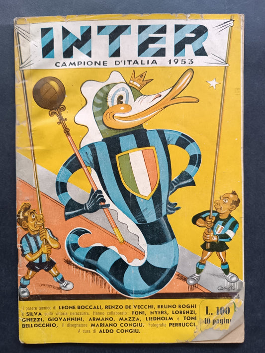 Rivista Inter Campione d'Italia 1953