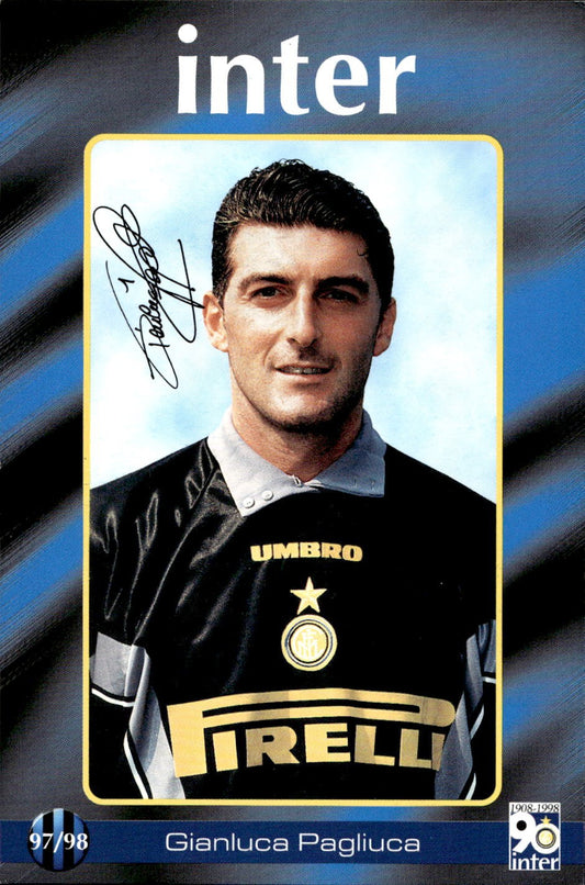 cartolina calciatori Inter 97/98 Pagliuca