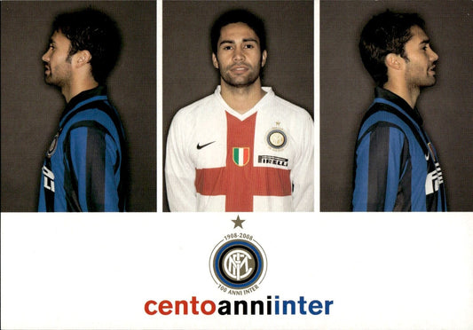 cartolina calciatori 100 anni Inter Jimenez