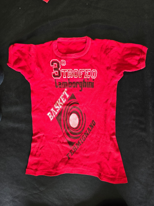 Tshirt 3° Trofeo Lamborghini Basket Fermignano annni 80