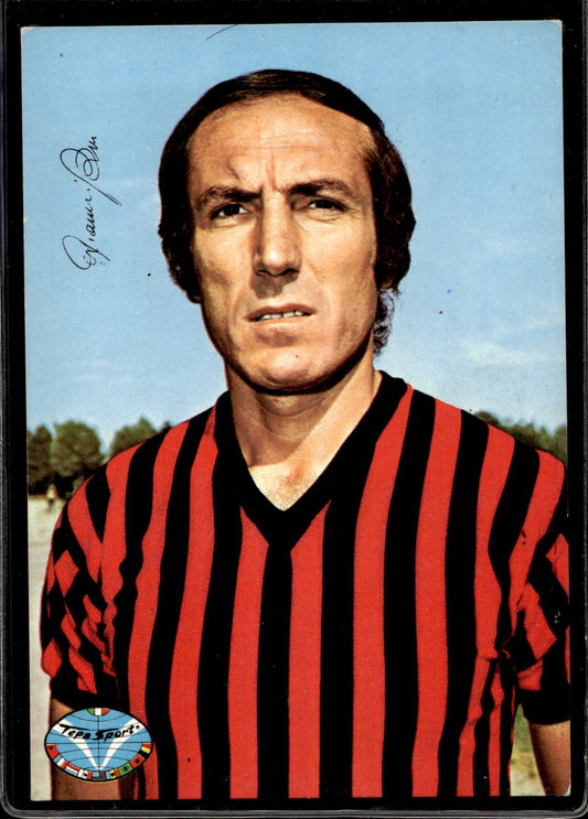 cartolina postcard Calcio Milan TEPA SPORT GIanni Bui