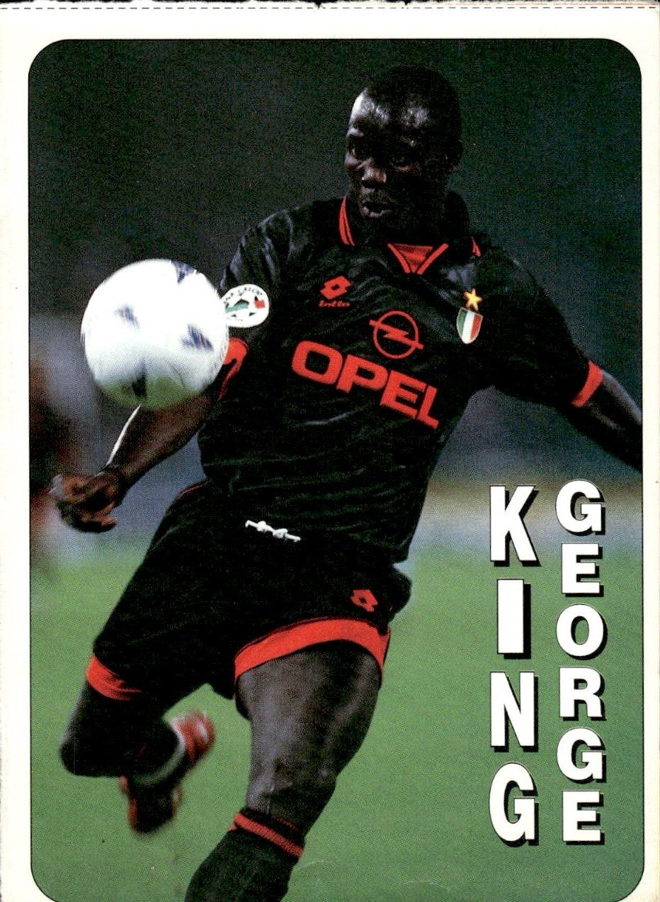 cartolina calciatori George King