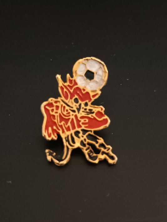 Old Pins Pin Badge Spilla A.C.Milan Diavolo rossonero senza piedino 298