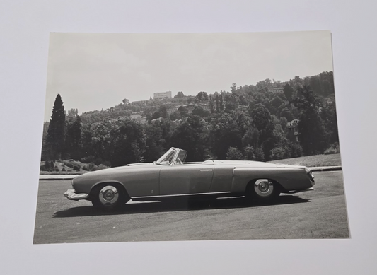 FOTO originale 1954 Cadillac Cabriolet  PININFARINA 177x127 mm fianco 
