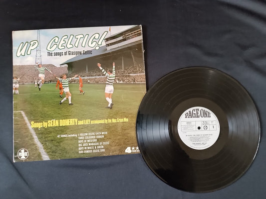 disco 33 giri Up celtic! songs glasgow celtic sean doherty lily wee green men