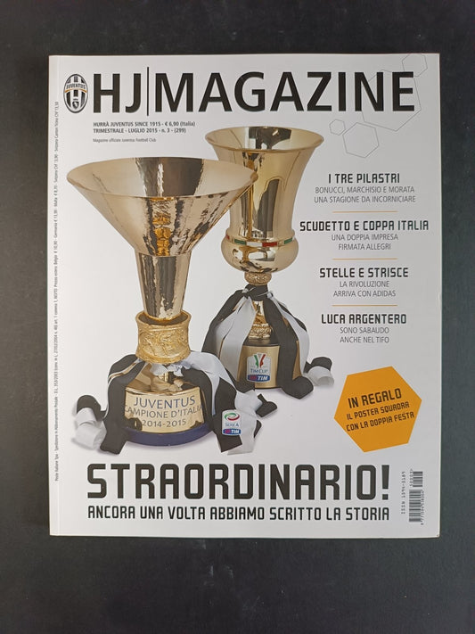 rivista ufficiale HJ MAGAZINE luglio 2015 n 3 senza poster - Coppe