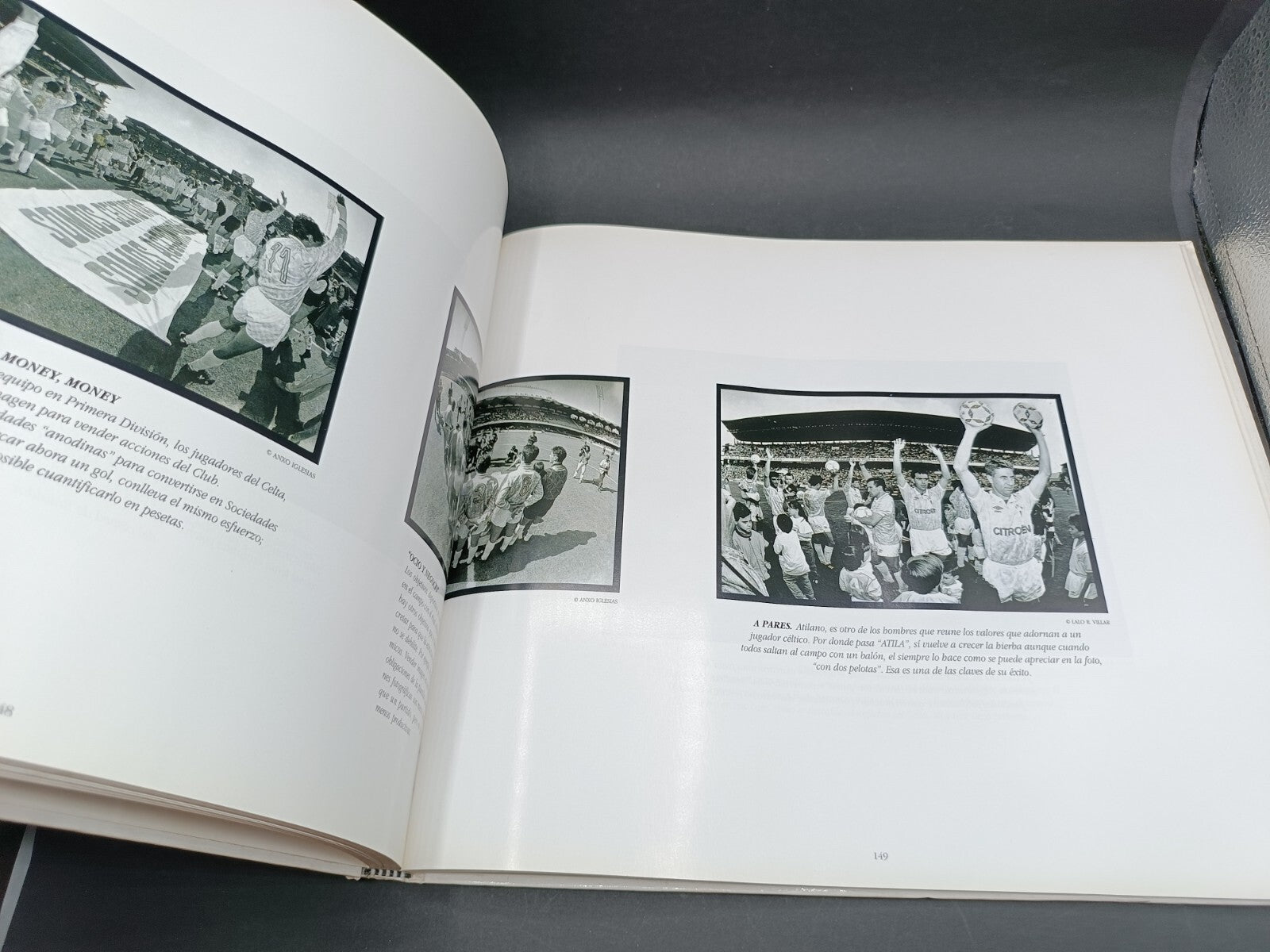 Libro Hombres y Maquinas Celta Vigo 1992