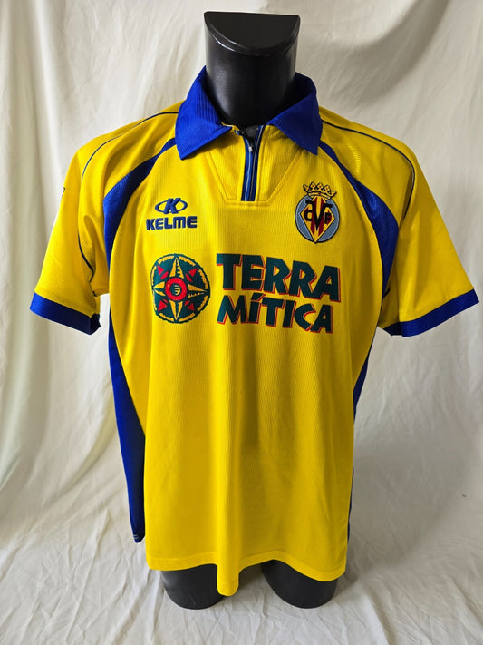 Maglia calcio Kelme  Villarreal CF Martín Palermo nr 23  2000/01  tg XXL