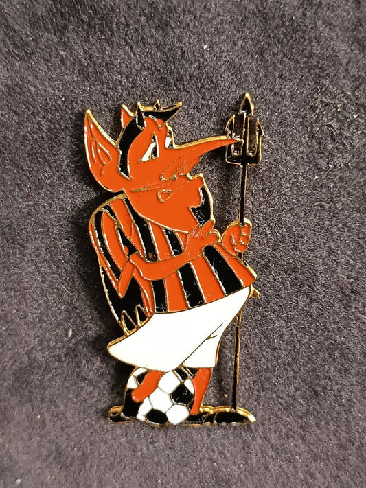 Old Pins Pin Badge Spilla A.C.Milan Diavolo rossonero senza piedino 300