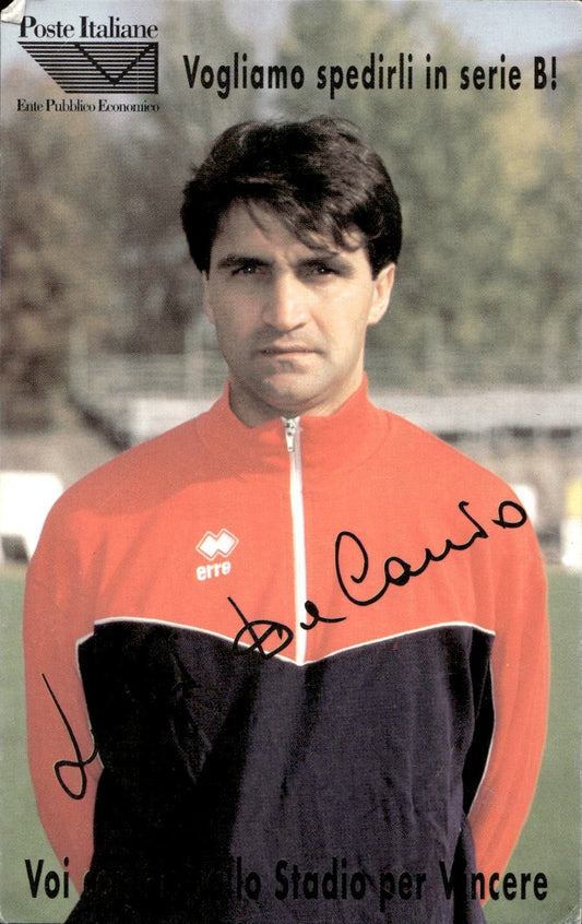 cartolina calciatori autografata in originale Giocatore dell' A.C. Carpi 17
