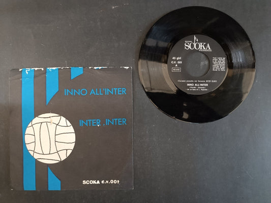 Vinile 45 giri INNO ALL'INTER Scoka Edizioni
