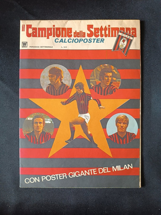 Gianni Rivera Il campione della settimana calcioposter