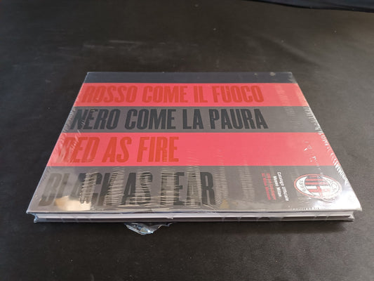 Libro Milan blisterato Rosso come il fuoco nero come la paura