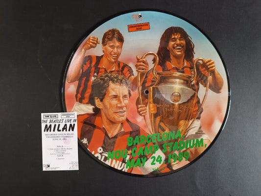 33 vinile Barcelona 1989 The Beatles live in Milan Baresi Gullit