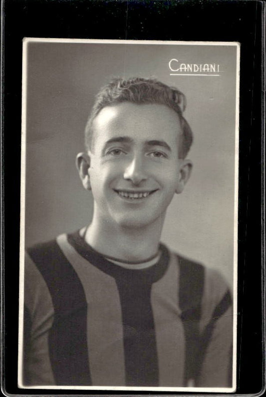 Cartolina Candiani Inter Enrico Candiani  fine anni '30