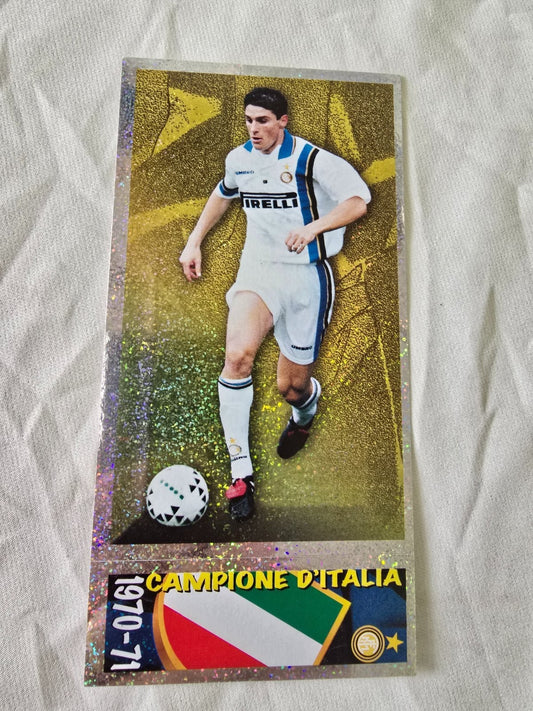 Tutto Inter Figurine giganti Panini Calciatori nr 48   Javier Adelmar Zanetti
