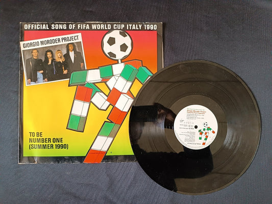 disco 33 giri official song fifa world cup italy 1990 giorgio moroder project