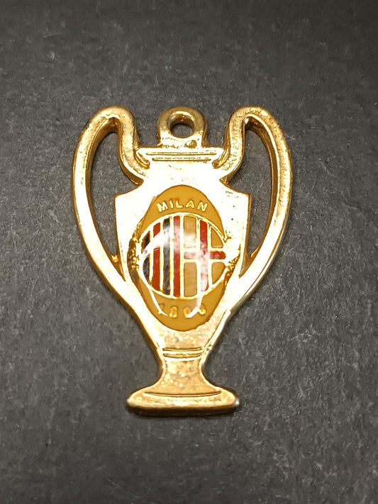 A.C.Milan  medaglia da portachiavi con Coppa dei campioni