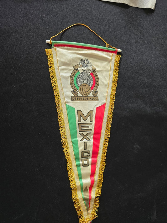 old Gagliardetto pennant banderin Deportivo Paestino Chile